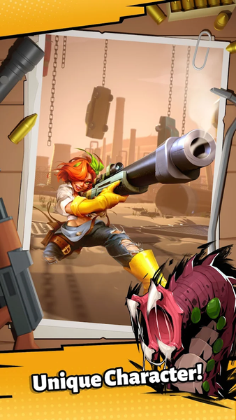 Zombie Waves - Gameplay image of android game