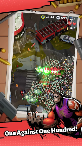 Zombie Waves - Gameplay image of android game