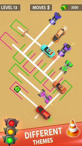 Car Parking Order Car Games - عکس برنامه موبایلی اندروید