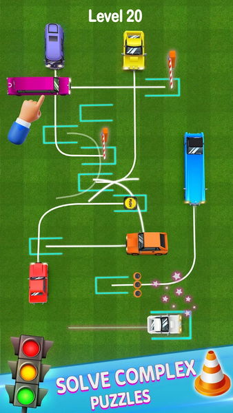 Car Parking Order Car Games - عکس برنامه موبایلی اندروید