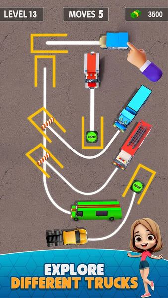 Car Parking Order Car Games - عکس برنامه موبایلی اندروید