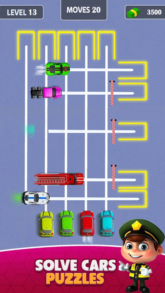 Car Parking Order Car Games - عکس برنامه موبایلی اندروید