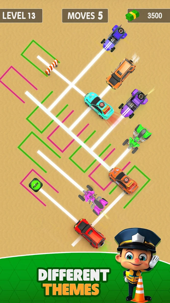 Car Parking Order Car Games - عکس برنامه موبایلی اندروید