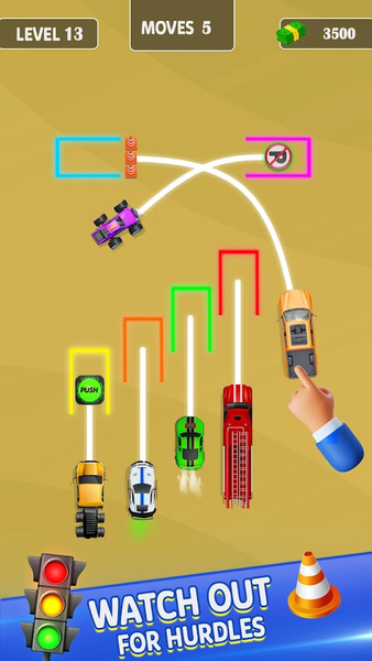 Car Parking Order Car Games - عکس برنامه موبایلی اندروید