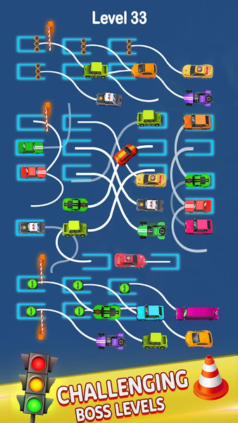 Car Parking Order Car Games - عکس برنامه موبایلی اندروید