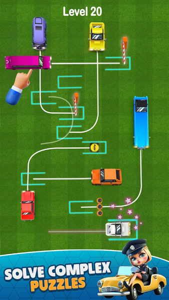 Car Parking Order Car Games - عکس برنامه موبایلی اندروید