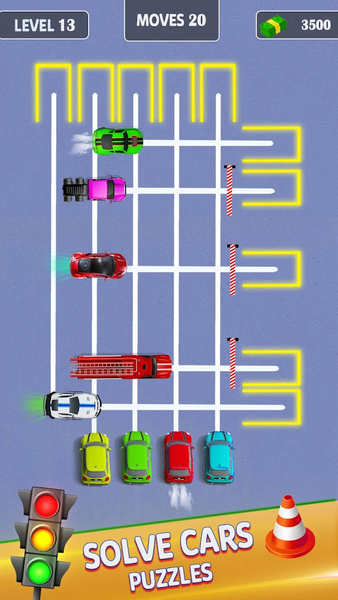 Car Parking Order Car Games - عکس برنامه موبایلی اندروید