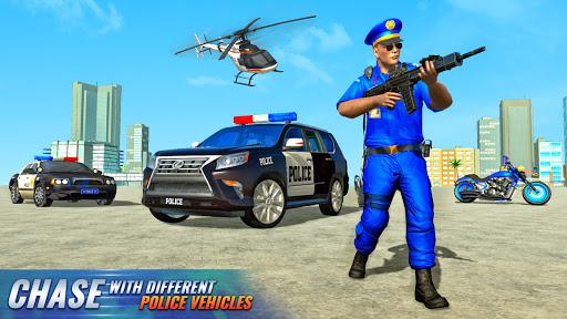 Police Car Chase Car Games - عکس برنامه موبایلی اندروید