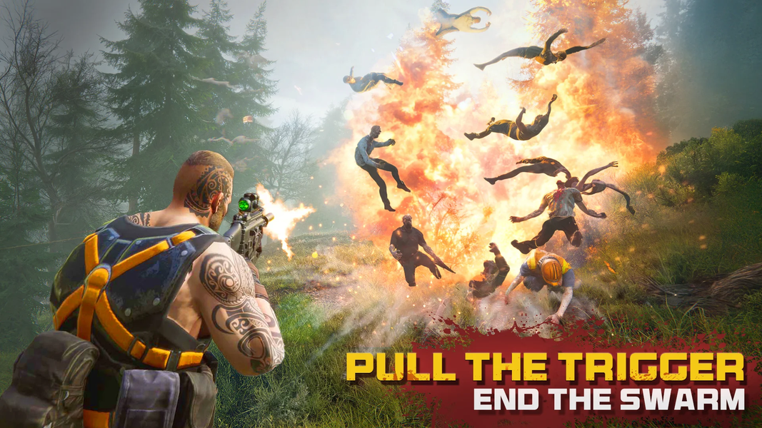 Dead Force: Zombie Strike Ops - Gameplay image of android game