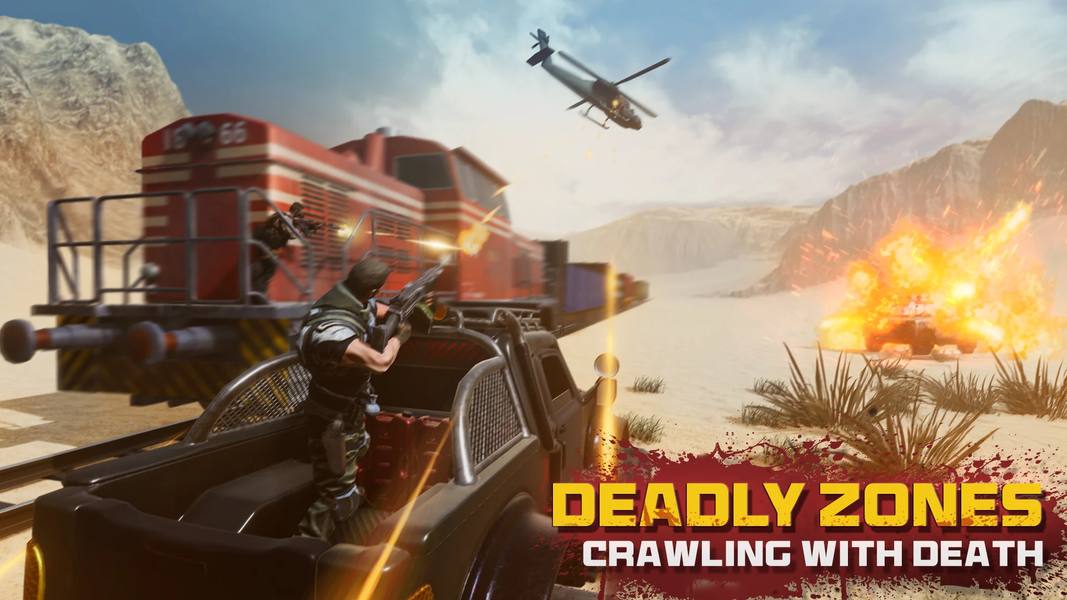 Dead Force: Zombie Strike Ops - Gameplay image of android game