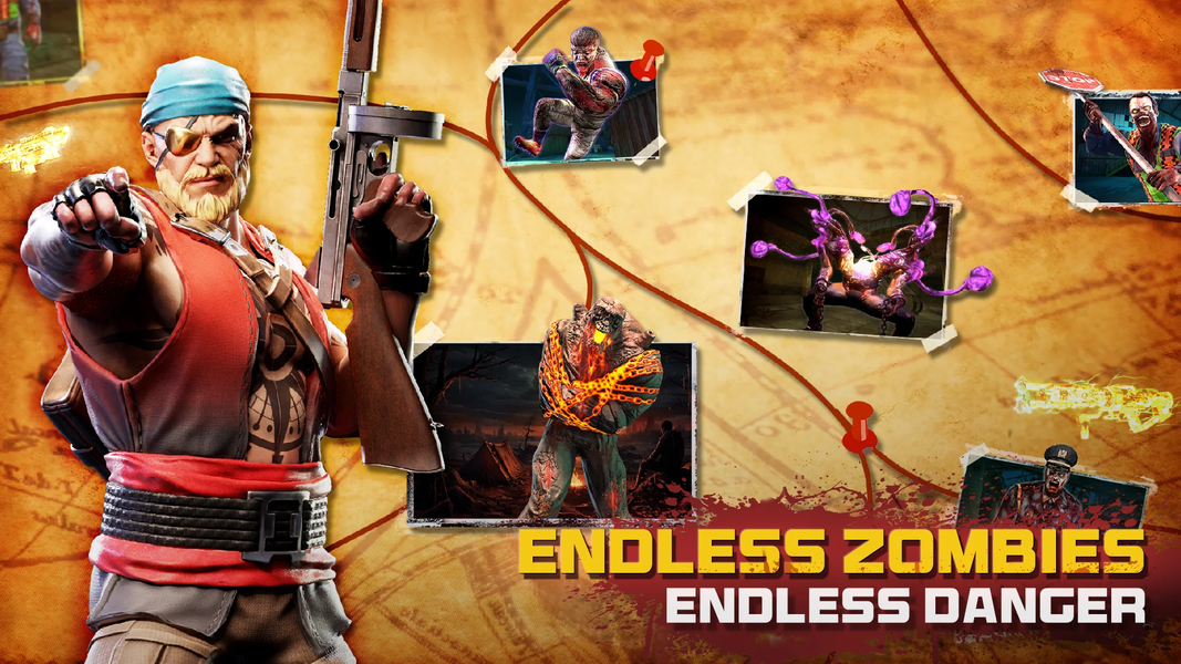 Dead Force: Zombie Strike Ops - Gameplay image of android game