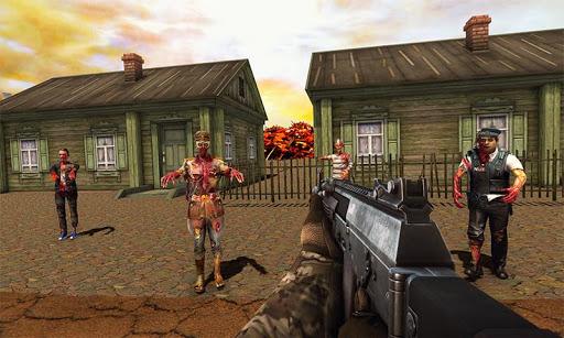 Zombie Survival Shooting Games - Gameplay image of android game