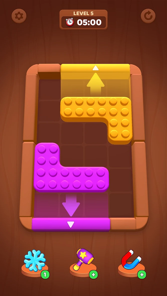 Color Block Puzzle: ۳D Jam - عکس بازی موبایلی اندروید