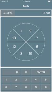 Math Riddles: IQ Test - عکس بازی موبایلی اندروید