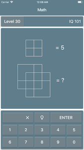 Math Riddles: IQ Test - عکس بازی موبایلی اندروید