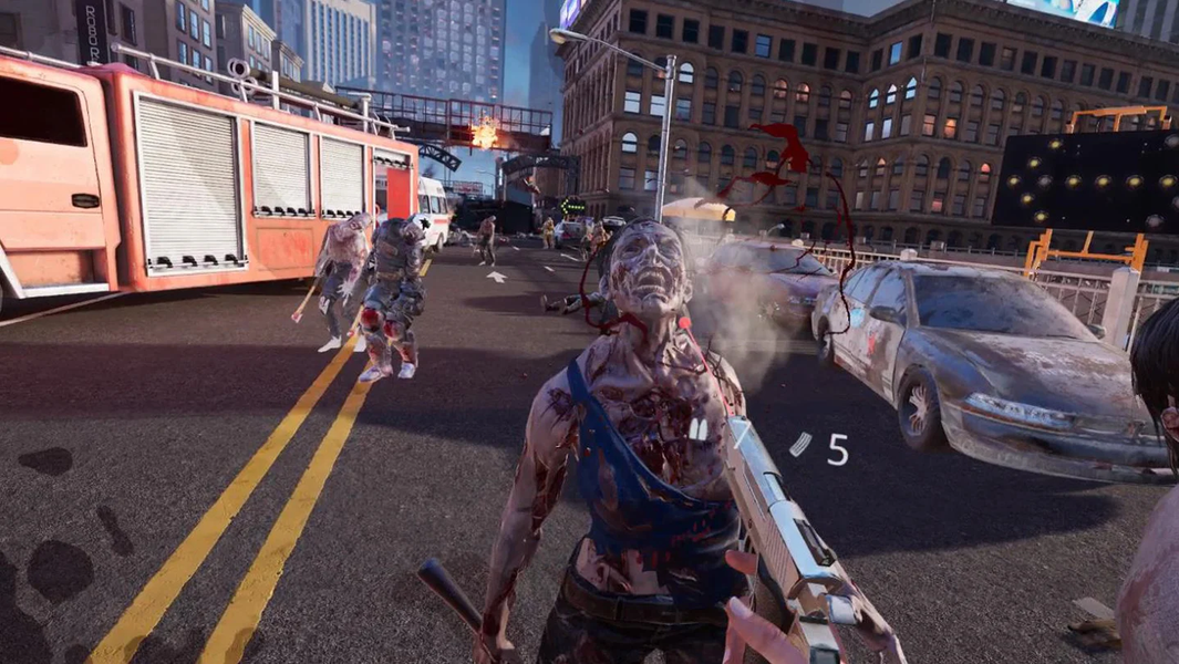 Death Invasion : Zombie Game - عکس بازی موبایلی اندروید