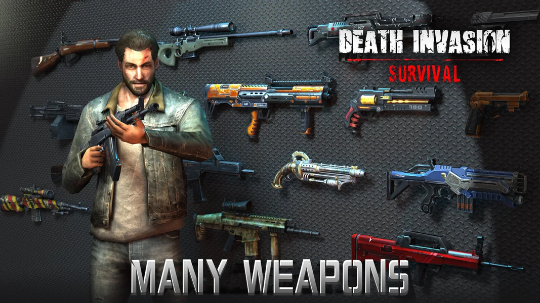 Death Invasion : Zombie Game - عکس بازی موبایلی اندروید