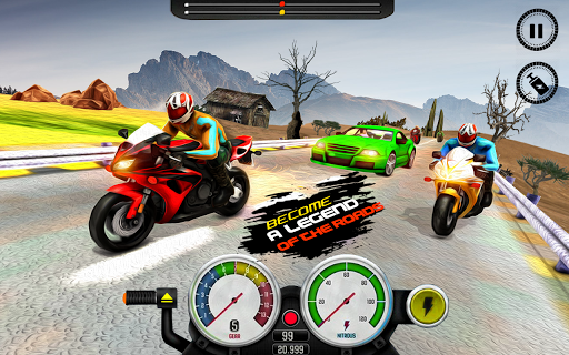 Death Moto Bike Race- Motorcycle Racing Games - عکس بازی موبایلی اندروید