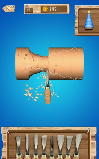 Wood Carving Simulator 3D - Gameplay image of android game