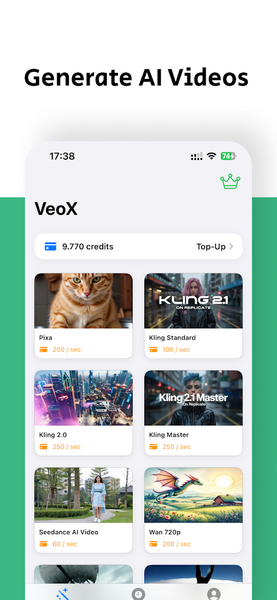 Sora ۲ AI Video Maker : VED AI - عکس برنامه موبایلی اندروید