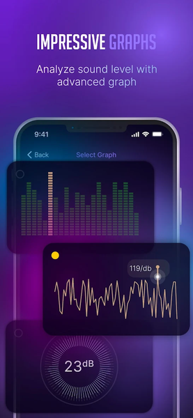 Decibel Meter : dB Sound Level - عکس برنامه موبایلی اندروید
