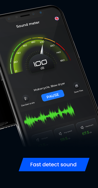 Sound Meter Decibel - عکس برنامه موبایلی اندروید