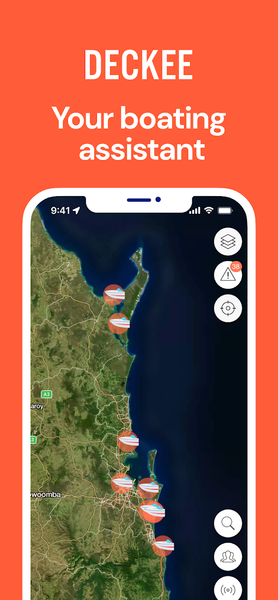 DECKEE - Boating App - عکس برنامه موبایلی اندروید