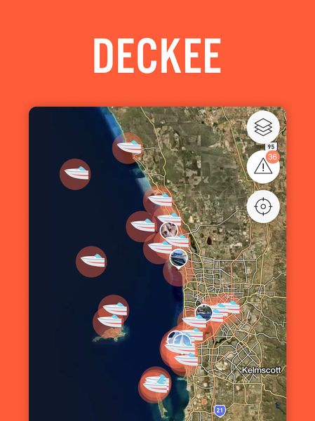 DECKEE - Boating App - عکس برنامه موبایلی اندروید