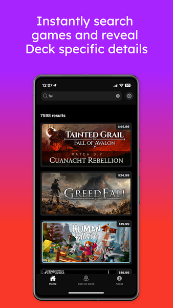 DeckSettings - عکس برنامه موبایلی اندروید