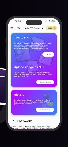 Simple NFT Creator for OpenSea - عکس برنامه موبایلی اندروید