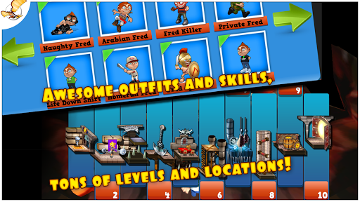 Running Fred - Gameplay image of android game