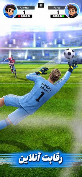 ‏‏‏OneShot - Online Football - Gameplay image of android game