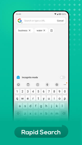 Aura Browser - عکس برنامه موبایلی اندروید