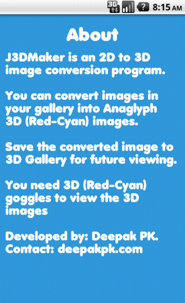 J3DMaker - Image screenshot of android app