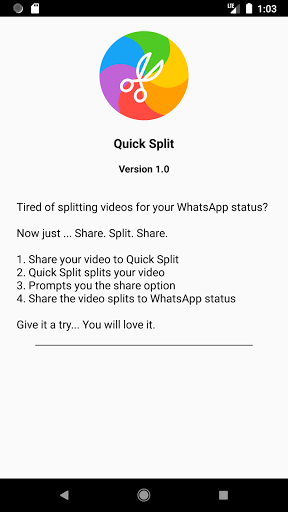 Quick Split - Image screenshot of android app