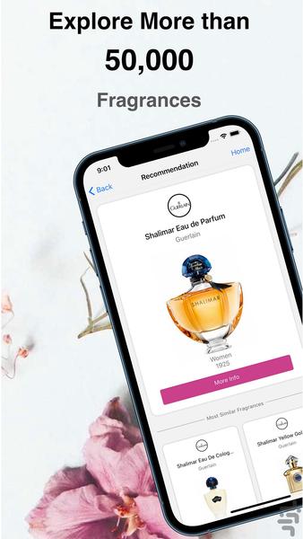 رایحه - معرفی شبیه ترین عطر و ادکلن - عکس برنامه موبایلی اندروید
