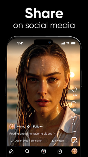 Shots - AI Photo & Video Maker - عکس برنامه موبایلی اندروید