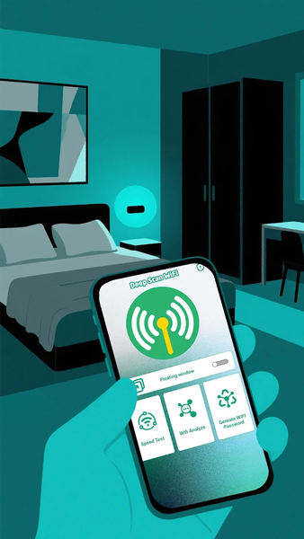 Deep Scan WiFi - عکس برنامه موبایلی اندروید