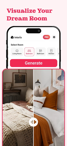AI Interior Design - Interio - عکس برنامه موبایلی اندروید