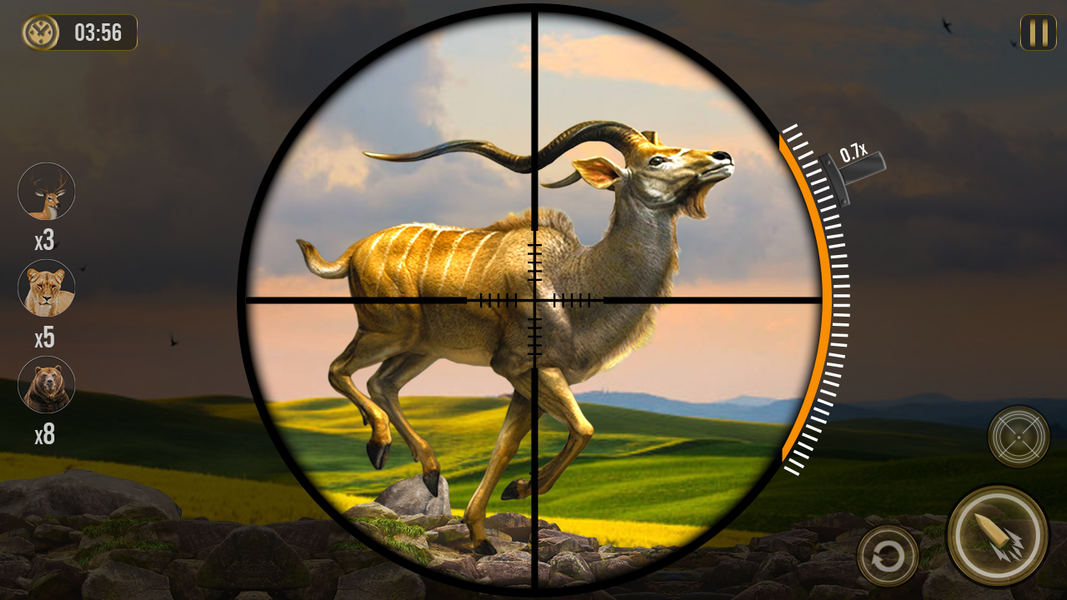 Deer Hunter Game: Animal Games - Gameplay image of android game