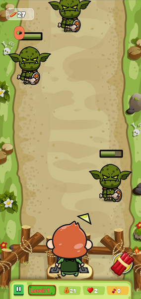 Monkey Defend Game - عکس بازی موبایلی اندروید