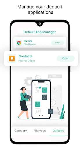 Default & Smart App Manager - عکس برنامه موبایلی اندروید