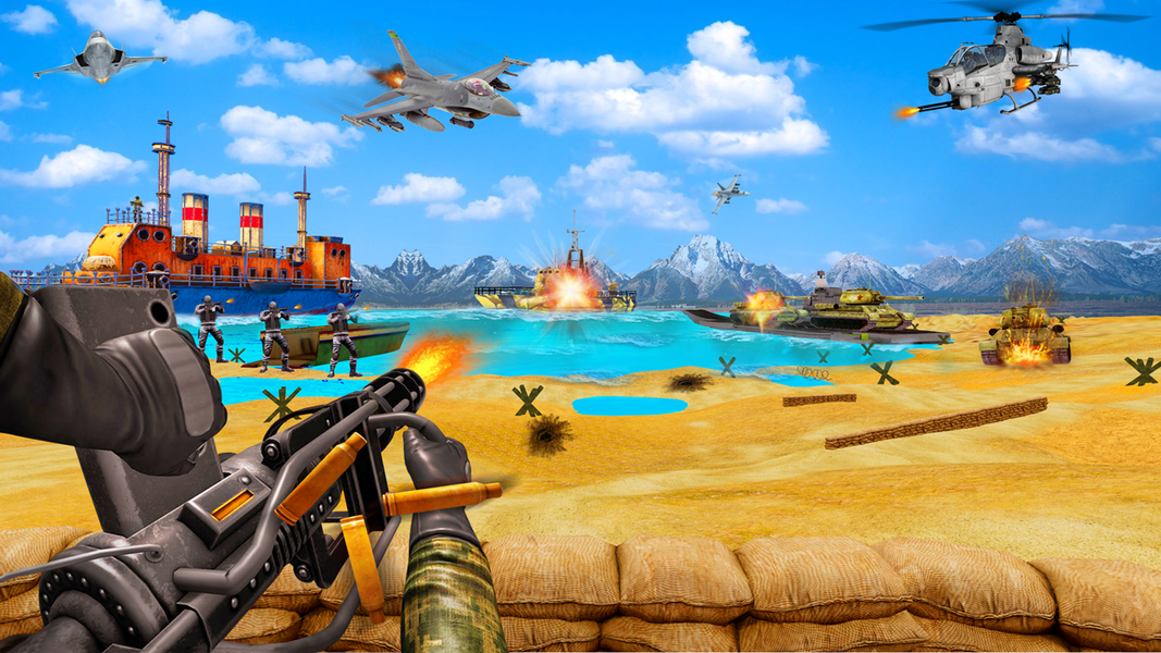 Call of Beach: Defense War - عکس بازی موبایلی اندروید