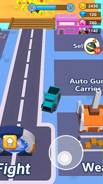 Robot Battle-Defend City - عکس بازی موبایلی اندروید