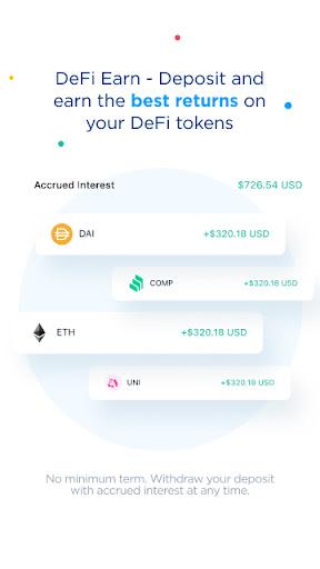 Crypto.com l DeFi Wallet - عکس برنامه موبایلی اندروید