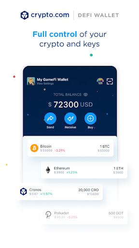 Crypto.com l DeFi Wallet - Image screenshot of android app