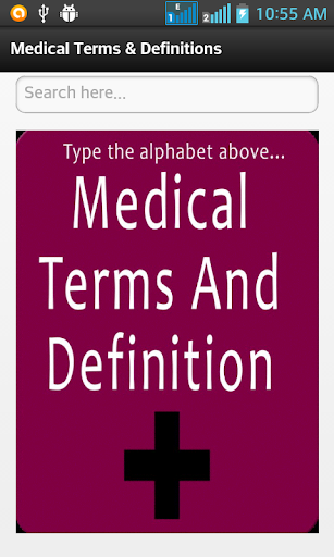Medical Terms And Definition - Image screenshot of android app