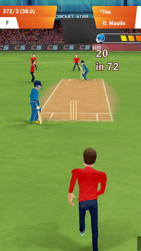 Cricket Star Pro - Gameplay image of android game