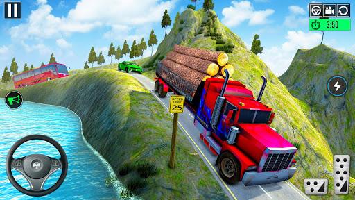 Logging Truck Driving Sim Game - عکس برنامه موبایلی اندروید