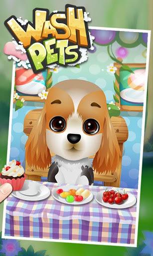 Wash Pets - kids games - Gameplay image of android game